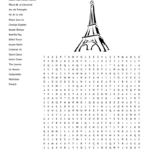 French Body Parts Crossword   Wordmint With Regard To Christmas In Paris Crossword