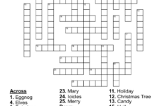 French Christmas Crossword - Wordmint pertaining to Christmas in France Crossword Clue