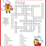 French Christmas Vocabulary Crossword Pertaining To Christmas In French Crossword Clue
