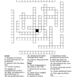 French Culture Crossword   Wordmint Pertaining To Christmas In France Crossword