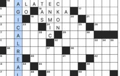 Genre For Gabriel  - Rex Parker Does The Nyt Crossword Puzzle within One Celebrating Ethiopian Christmas Nyt Crossword