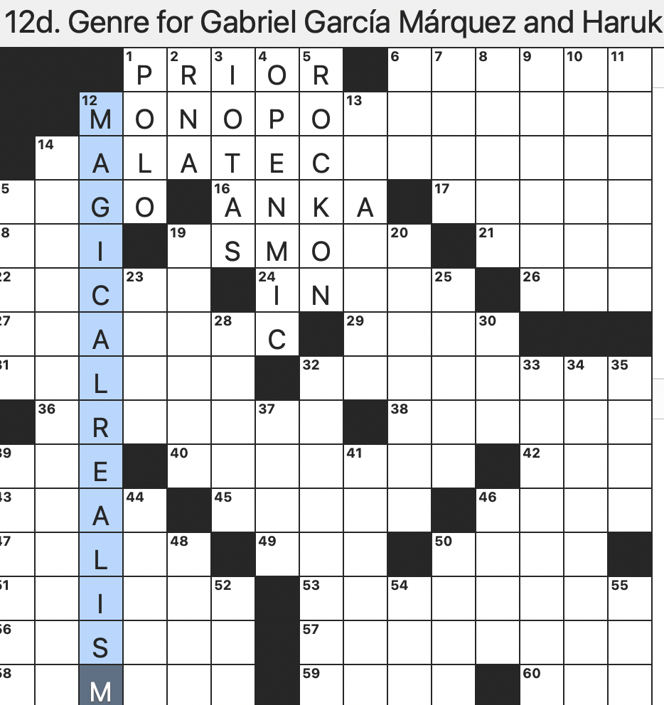 genre for gabriel rex parker does the nyt crossword puzzle within one celebrating ethiopian christmas nyt crossword Genre For Gabriel - Rex Parker Does The Nyt Crossword Puzzle within One Celebrating Ethiopian Christmas Nyt Crossword