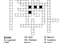 German Crossword – Wordmint throughout German Christmas Bread Crossword Clue