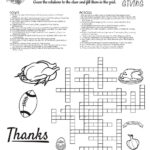 Grateful Crossword Puzzle • Beeloo Printable Crafts And Activities With Regard To Seasoning For The Christmas Turkey Crossword