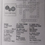 Here Is A Holiday Crossword Puzzle. Across Popular Song:    Bells With Popular Christmas Song Crossword