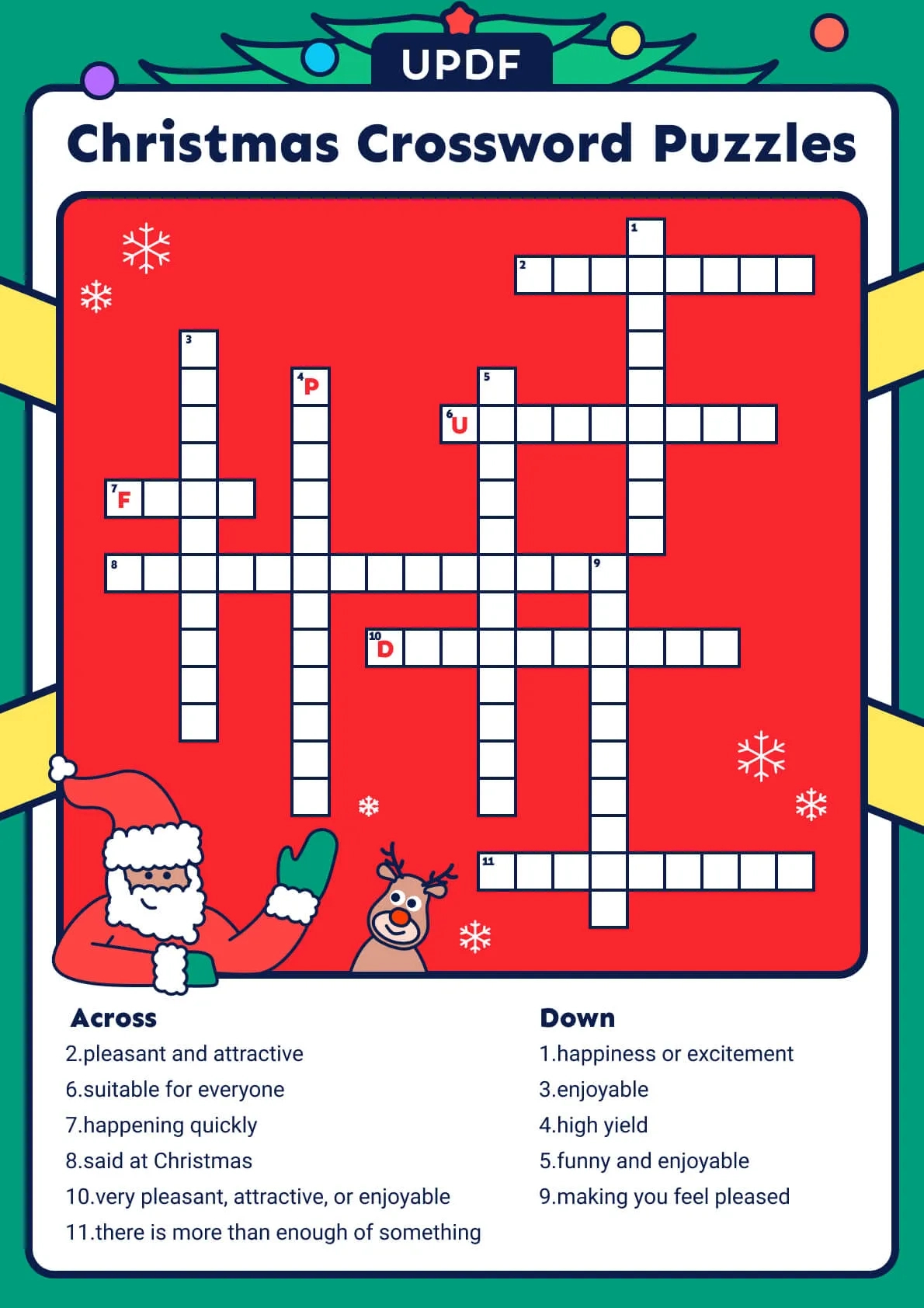 holiday cheer 2025 christmas crossword puzzles updf pertaining to christmas crossword printable hard Holiday Cheer: 2025 Christmas Crossword Puzzles | Updf pertaining to Christmas Crossword Printable Hard