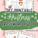 Holiday Crossword For Kids: Free Printable With Answer Key With Regard To Christmas Party Crossword Puzzle