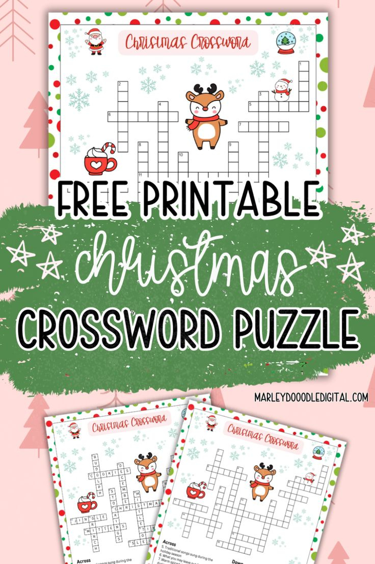 holiday crossword for kids free printable with answer key with regard to christmas party crossword puzzle Holiday Crossword For Kids: Free Printable With Answer Key with regard to Christmas Party Crossword Puzzle