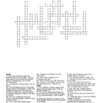 Holiday Crossword Puzzle   Wordmint In Christmas Singer Crossword Clue