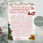 Holiday Scavenger Hunt Adults   Etsy Uk Intended For Christmas Themed Pub Crawl Crossword