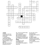 Holiday Season Crossword   Wordmint Throughout Pre Christmas Season Crossword Clue
