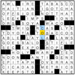 Indiana/Illinois    Rex Parker Does The Nyt Crossword Puzzle In Not The Brightest Bulb On The Christmas Tree Crossword