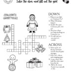 Jack Frost'S Crossword • Beeloo Printable Crafts And Activities Intended For From Which Christmas Lights Might Hang Crossword