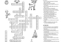 Jolly Crossword • Beeloo Printable Crafts And Activities For Kids pertaining to Period Leading Up To Christmas Crossword Clue