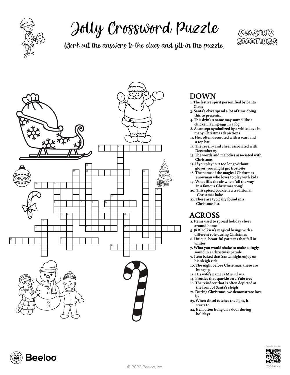 jolly crossword puzzle beeloo printable crafts and activities for christmas baked goods crossword clue Jolly Crossword Puzzle • Beeloo Printable Crafts And Activities for Christmas Baked Goods Crossword Clue