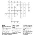 Judaism Crossword   Wordmint Throughout Christmas Eve Cuisine For Jews Crossword