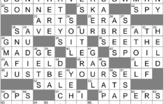 La Times Crossword 6 Sep 23, Wednesday - Laxcrossword regarding Cremona Christmas Crossword Clue