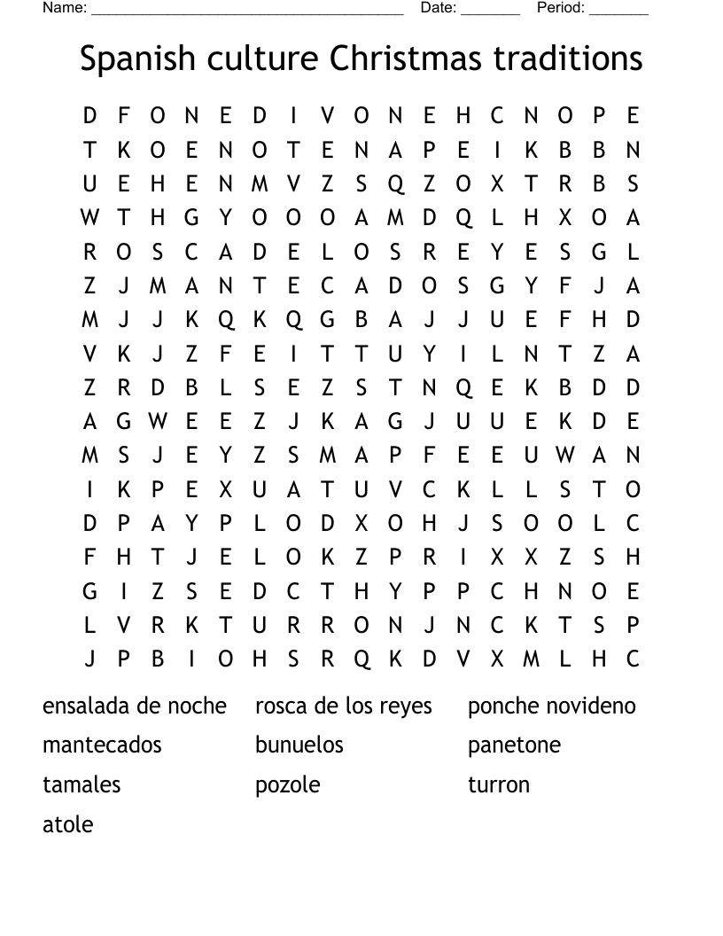 las posadas word search wordmint within posadas christmas tradition crossword clue Las Posadas Word Search - Wordmint within Posadas Christmas Tradition Crossword Clue