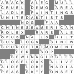 Many Christmas Trees Crossword Clue Archives   Laxcrossword Inside Christmas Tree Choice Crossword Clue
