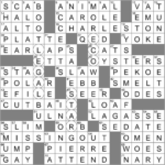 Mellow Crossword Clue Archives   Laxcrossword Inside Christmas Pageant Headwear Crossword Clue