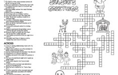 Merry And Bright Crossword • Beeloo Printable Crafts And with Popular Christmas Time Desserts Crossword