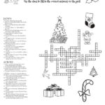 Merry And Bright Crossword Puzzle • Beeloo Printable Crafts And In Christmas Photo Action Crossword