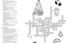 Merry And Bright Crossword Puzzle • Beeloo Printable Crafts And inside Popular Christmas House Plant Crossword