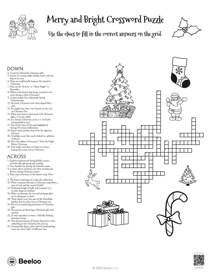 Popular Christmas House Plant Crossword Popular Christmas House Plant Crossword