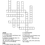 Merry Christmas!! And A Happy New Year!! Crossword   Wordmint For Christmas Crossword For Middle School