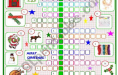 Merry Christmas :Crossword - Esl Worksheetspied-D-Aignel throughout Merry Christmas Crossword Answers