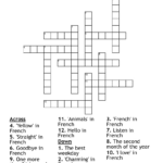 Mots Croises De Noel Francais Crossword   Wordmint Inside French Christmas Crossword Clue