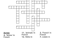 Mots Croises De Noel Francais Crossword – Wordmint inside French For Christmas Crossword Clue