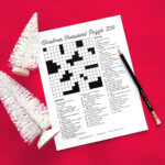 My Annual Christmas Crossword Puzzle Is Up! My Mom And Sister Say Inside Ny Times Christmas Crossword