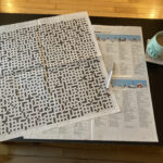My Christmas Eve Tradition: The Giant Holiday Crossword From The Regarding Globe And Mail Christmas Crossword