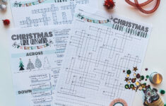 My Favorite Classroom Activities For The Holidays And New Years within One of 11 in a Christmas Carol Crossword