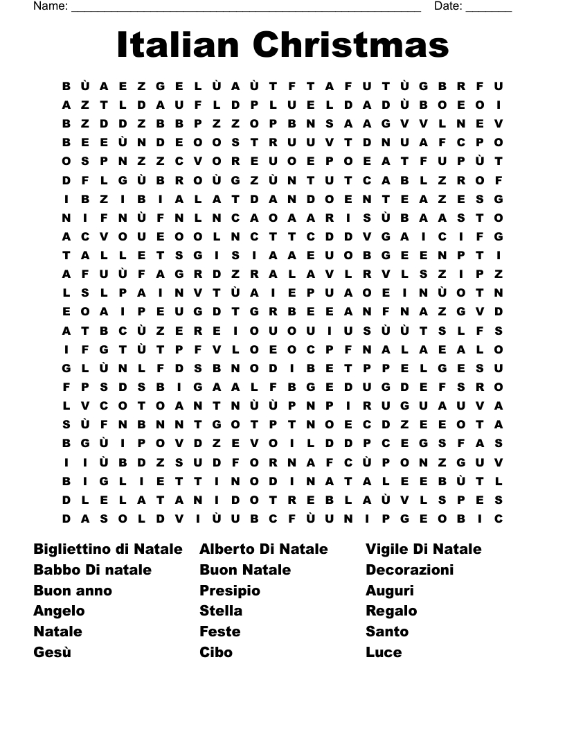 natale trovare una parola word search wordmint with regard to italian name for christmas crossword Natale Trovare Una Parola Word Search - Wordmint with regard to Italian Name For Christmas Crossword