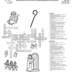 Nativity Crossword Puzzle • Beeloo Printable Crafts And Activities Inside Christmas Story Crossword Puzzle