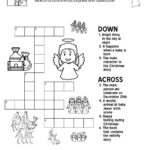 Nativity Themed Crossword Puzzles • Beeloo Printable Crafts And In Noel Christmas Figure Crossword Clue