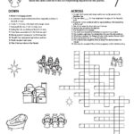 Nativity Themed Crossword Puzzles • Beeloo Printable Crafts And Pertaining To The Christmas Story Crossword Puzzle