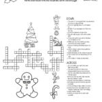 Naughty Or Nice Crossword Puzzle • Beeloo Printable Crafts And Regarding Christmas Morning Activity Crossword