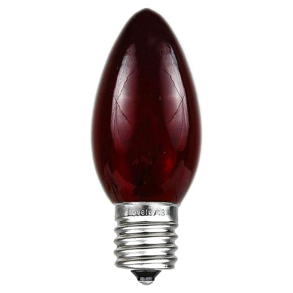 novelty lights 25 pack c7 outdoor christmas replacement bulbs red pertaining to type of bulb in christmas lights crossword Novelty Lights 25 Pack C7 Outdoor Christmas Replacement Bulbs, Red pertaining to Type of Bulb in Christmas Lights Crossword