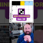 Nyt Mini Crossword   Jan 29   Youtube Pertaining To Type Of Bulb In Christmas Lights Nyt Crossword
