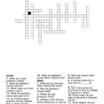 Pediatric Nurse Crossword   Wordmint Within Nurse Born On Christmas Day Crossword