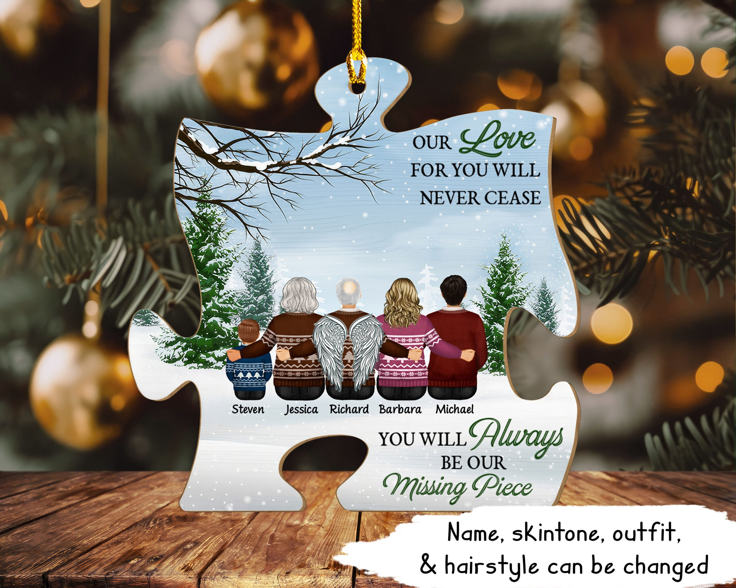 personalized wooden puzzle ornament etsy with regard to carved figurine popular around christmas crossword scaled Personalized Wooden Puzzle Ornament - Etsy with regard to Carved Figurine Popular Around Christmas Crossword