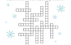 Printable Christmas Crossword Puzzle With Answer Key (Digital throughout Christmas Word Crossword Puzzle