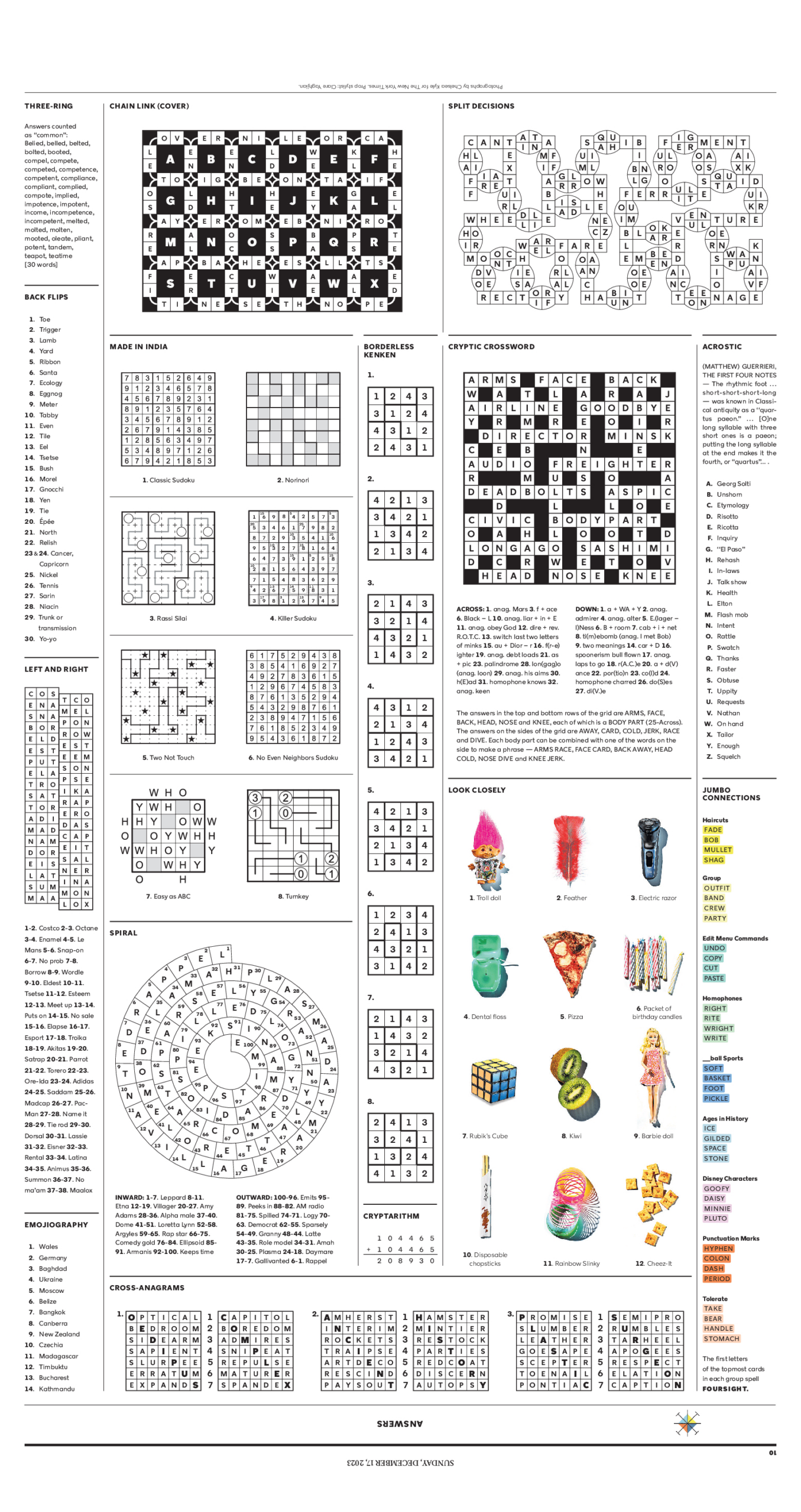 puzzle mania 2023 answer key the new york times inside ny times christmas crossword scaled Puzzle Mania 2023 Answer Key - The New York Times inside Ny Times Christmas Crossword