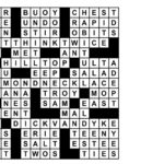 Puzzle Solutions For Sunday, Dec. 7, 2025 With Regard To Christmas Party La Times Crossword Clue