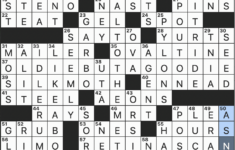 Rex Parker Does The Nyt Crossword Puzzle: Beverage Featured In "A regarding Christmas Nyt Crossword