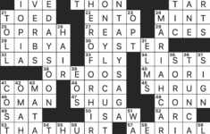 Rex Parker Does The Nyt Crossword Puzzle: Crushed-Ice Dessert With for Last Christmas Pop Duo Nyt Crossword Clue