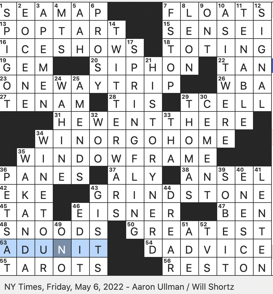 rex parker does the nyt crossword puzzle fatherly tips to use a throughout a christmas carol meanie crossword Rex Parker Does The Nyt Crossword Puzzle: Fatherly Tips To Use A throughout A Christmas Carol Meanie Crossword